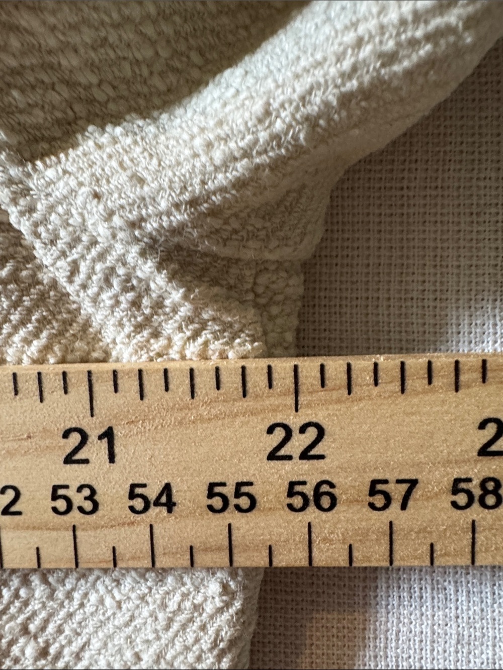 J. Jill Cream/ pale yellow Textured Cotton Longline Jacket – Size L - Picture 8 of 9